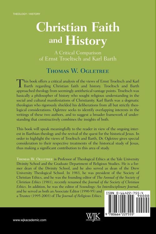 Produktbild: Christian Faith and History