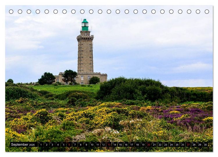 Produktbild: Traumhafte Bretagne (Tischkalender 2026 DIN A5 quer), CALVENDO Monatskalender