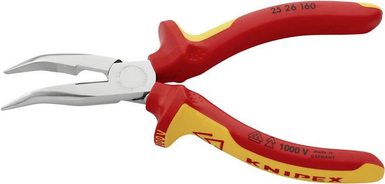 Produktbild: Knipex-Werk Flachrundzange 25 26 160