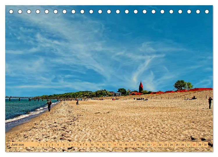 Produktbild: Impressionen Ostseebad Rerik (Tischkalender 2026 DIN A5 quer), CALVENDO Monatskalender
