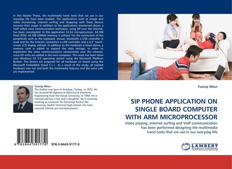 Produktbild: SIP PHONE APPLICATION ON SINGLE BOARD COMPUTER WITH ARM MICROPROCESSOR