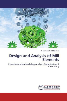 Produktbild: Vikhe Patil, G: Design and Analysis of Mill Elements