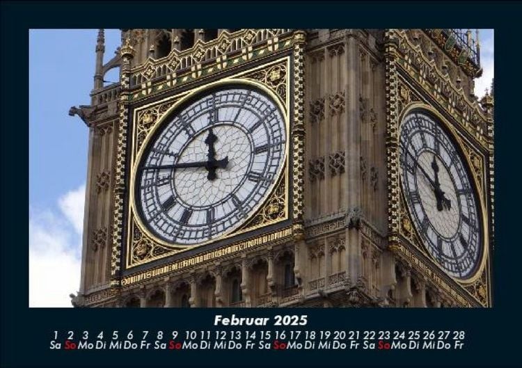 Produktbild: London 2025 Fotokalender DIN A5