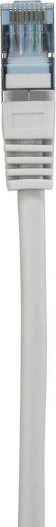 Produktbild: Renkforce RF-5043946 RJ45 Patchkabel CAT 6a S/FTP 15.00m Grau Flammwidrig 1St.