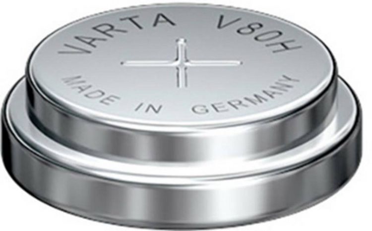 Produktbild: Varta V 80 H Knopfzellen-Akku 80H NiMH 80 mAh 1.2V 1St.