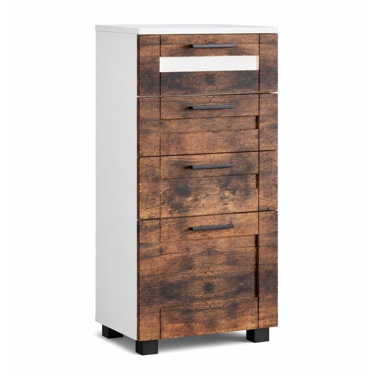 Produktbild: Midischrank Schubladen Nilari 76 x 38 x 28 cm