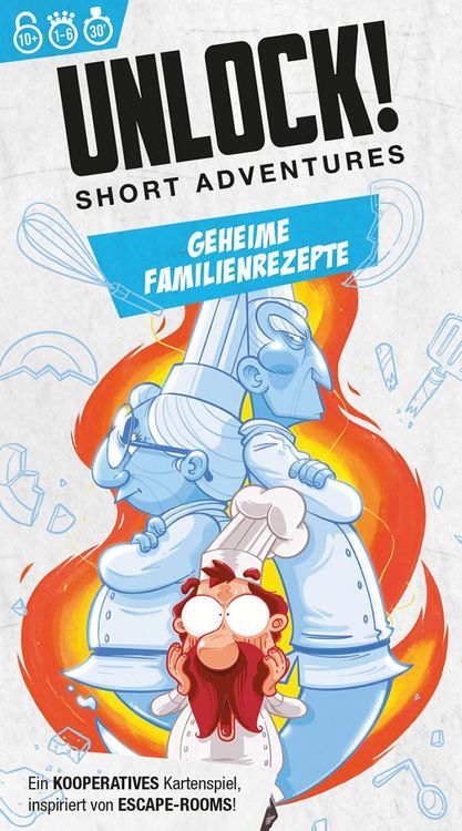 Produktbild: Unlock! Short Adventures Geheime Familienrezepte