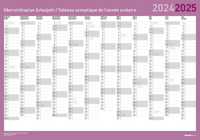Produktbild: Wandplaner Maxi 2024/25
