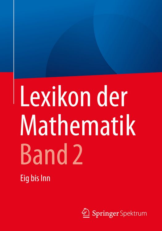 Produktbild: Lexikon der Mathematik: Band 2