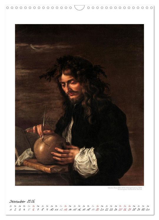 Produktbild: Das Bild vom Ich - Selbstportr&auml;ts aus vier Jahrhunderten (Wandkalender 2026 DIN A3 hoch), CALVENDO Monatskalender