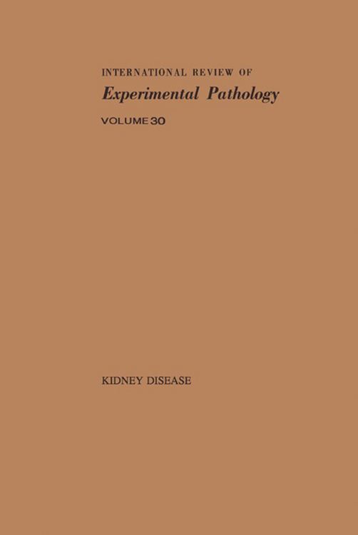 Produktbild: International Review of Experimental Pathology