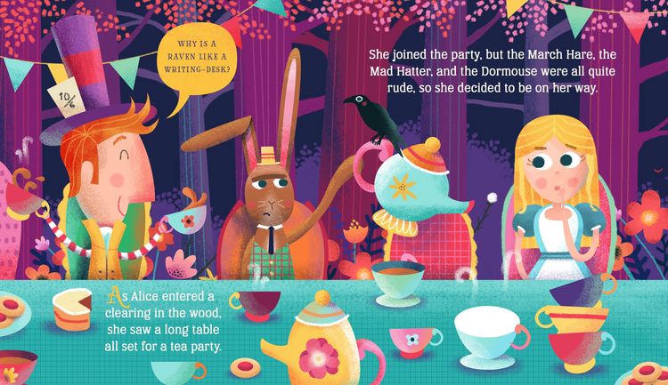 Produktbild: Lit for Little Hands: Alice's Adventures in Wonderland