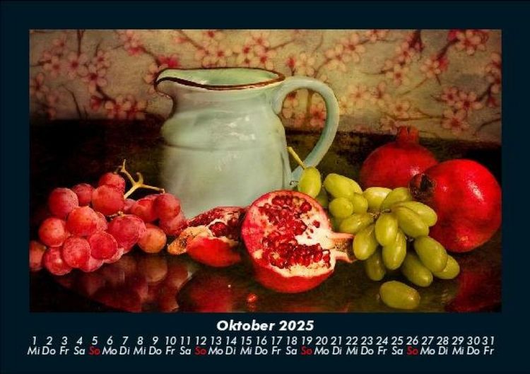 Produktbild: Obstkalender 2025 Fotokalender DIN A5