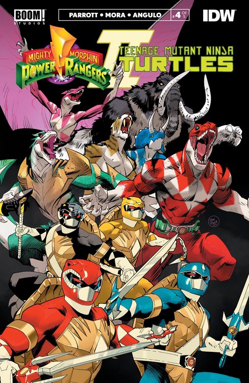 Produktbild: Mighty Morphin Power Rangers/ Teenage Mutant Ninja Turtles II #4