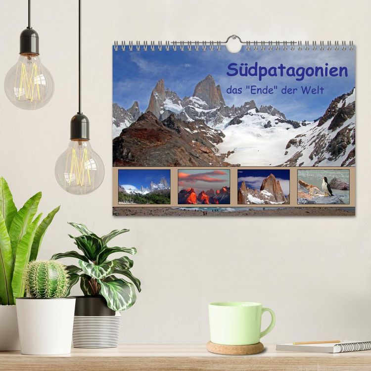 Produktbild: S&uuml;dpatagonien &ndash; das "Ende" der Welt (Wandkalender 2026 DIN A4 quer), CALVENDO Monatskalender