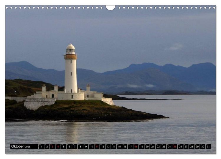 Produktbild: Schottland und Edinburgh (Wandkalender 2026 DIN A3 quer), CALVENDO Monatskalender