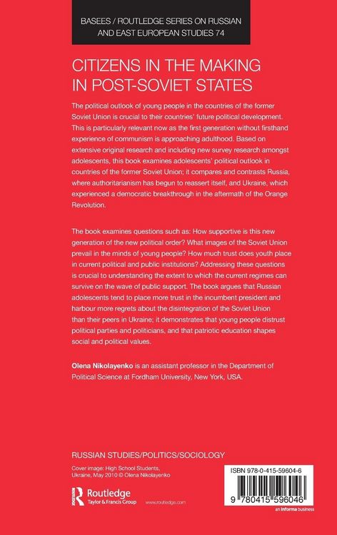 Produktbild: Citizens in the Making in Post-Soviet States