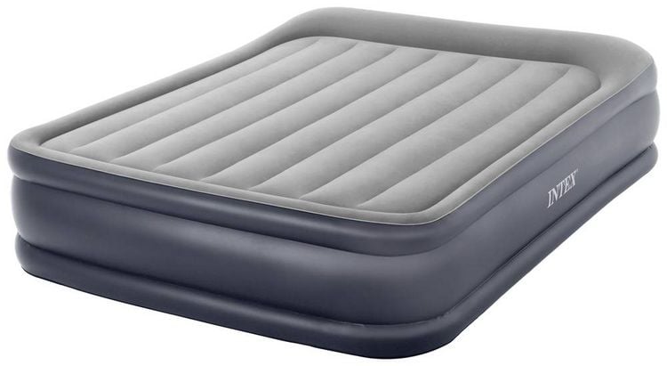 Produktbild: Intex 64136ND DuraBeam PillowRestRaised Luftbett (L x B x H) 203 x 152 x 42cm Grau
