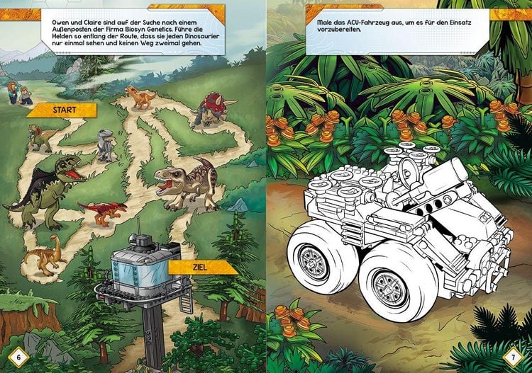 Produktbild: LEGO&reg; Jurassic World&trade; &ndash; Abenteuer im Dinosaurierpark