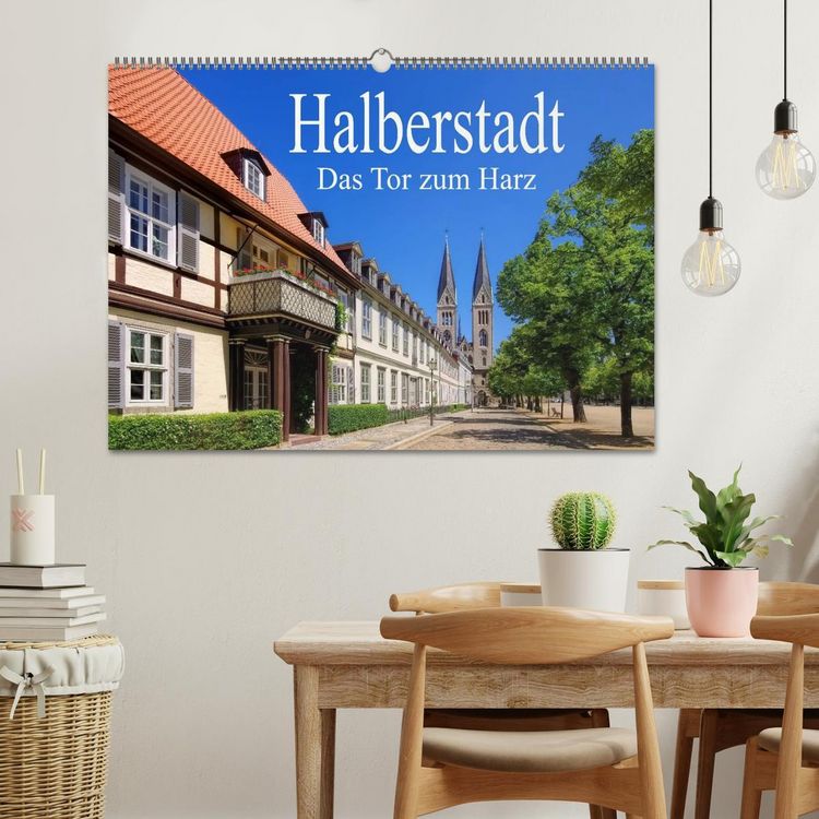 Produktbild: Halberstadt - Das Tor zum Harz (Wandkalender 2026 DIN A2 quer), CALVENDO Monatskalender