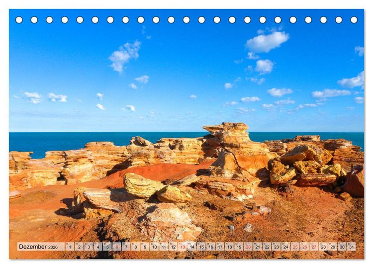 Produktbild: Australien - Kontraste (Tischkalender 2026 DIN A5 quer), CALVENDO Monatskalender