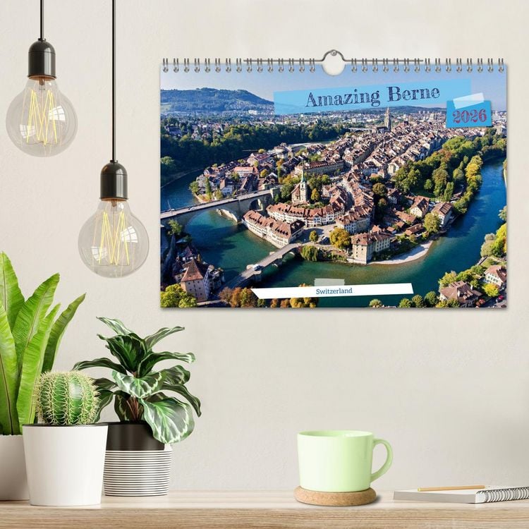 Produktbild: Amazing Berne - Switzerland (Wall Calendar 2026 DIN A4 landscape), CALVENDO 12 Month Wall Calendar