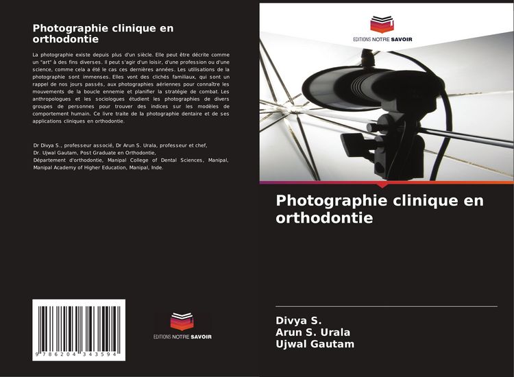 Produktbild: Photographie clinique en orthodontie