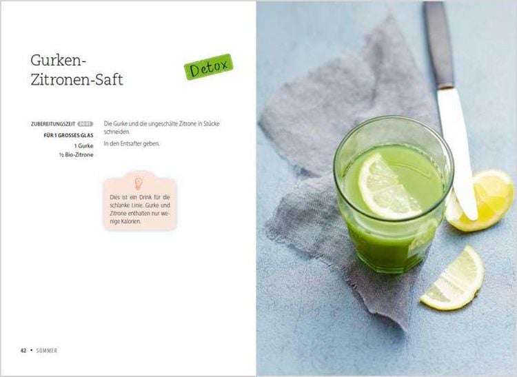 Produktbild: Frische Obst- und Gem&uuml;ses&auml;fte aus dem Entsafter