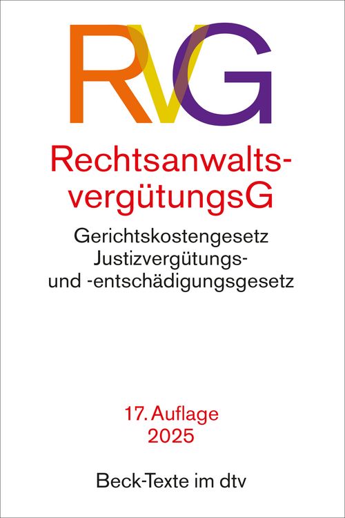 Produktbild: Rechtsanwaltsverg&uuml;tungsgesetz