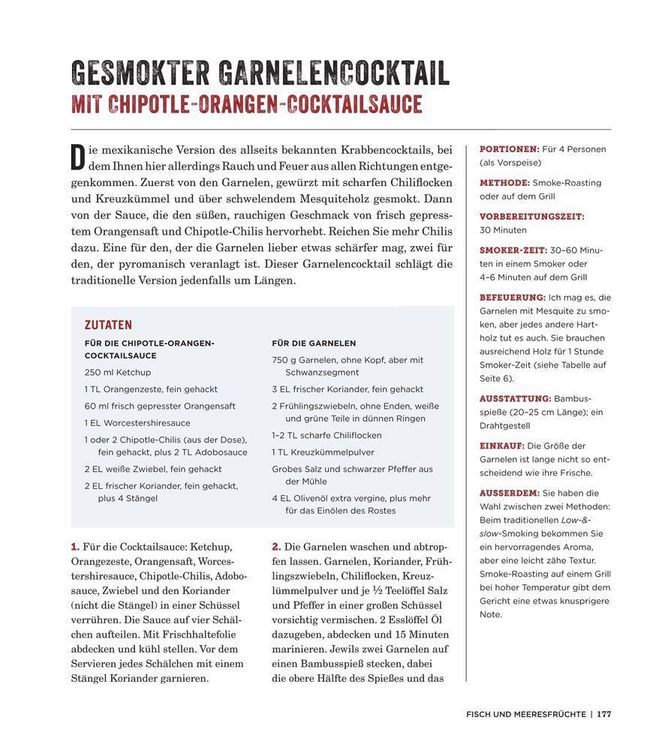 Produktbild: Steven Raichlens Smoker Bible