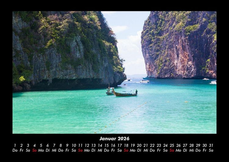 Produktbild: Boote und Segelschiffe 2026 Fotokalender DIN A3