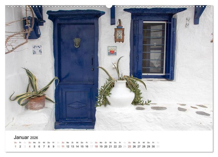Produktbild: Al&oacute;nnisos, Ski&aacute;thos, Sk&oacute;pelos (Wandkalender 2026 DIN A2 quer), CALVENDO Monatskalender