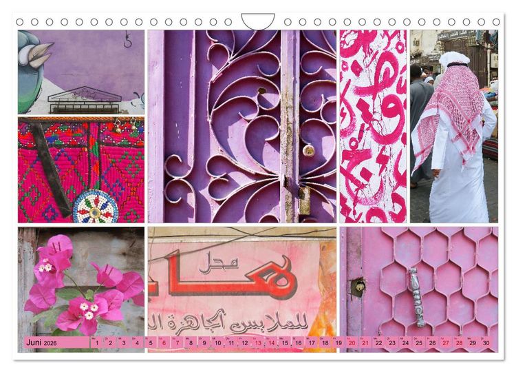 Produktbild: Saudi Arabiens Farben (Wandkalender 2026 DIN A4 quer), CALVENDO Monatskalender