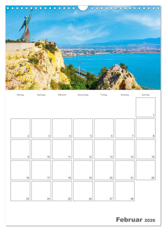 Produktbild: Cagliari - Urlaubsplaner (Wandkalender 2026 DIN A3 hoch), CALVENDO Monatskalender
