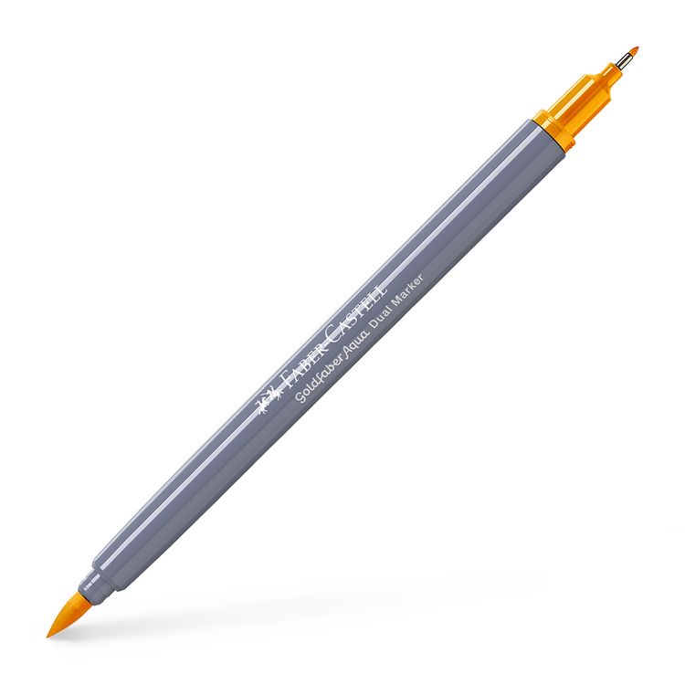 Produktbild: Faber-Castell Tuschestift Dual Marker dark chrome yellow