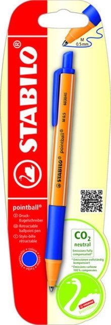 Produktbild: STABILO Druck-Kugelschreiber pointball, blau, M