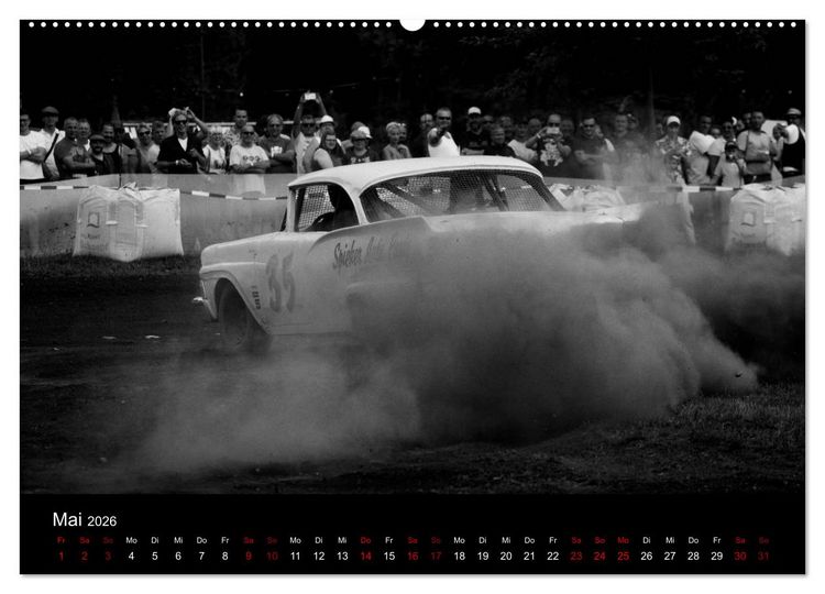 Produktbild: Dirt Track Races (Wandkalender 2026 DIN A2 quer), CALVENDO Monatskalender