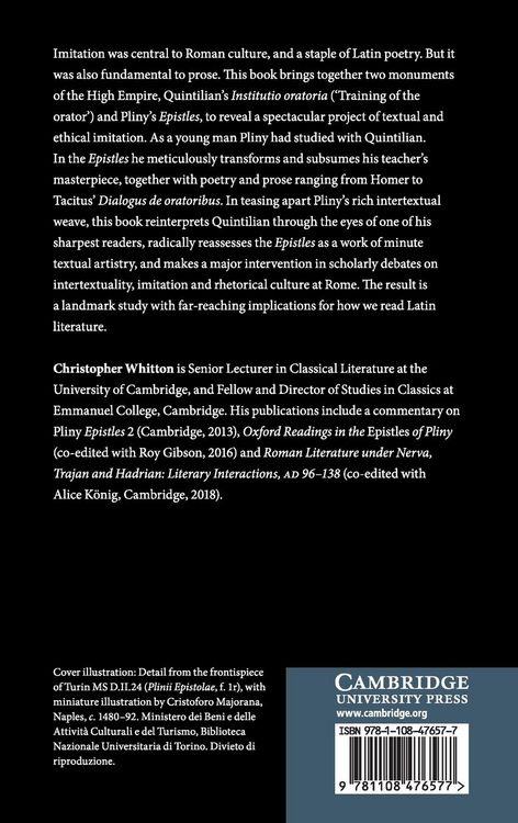 Produktbild: The Arts of Imitation in Latin Prose