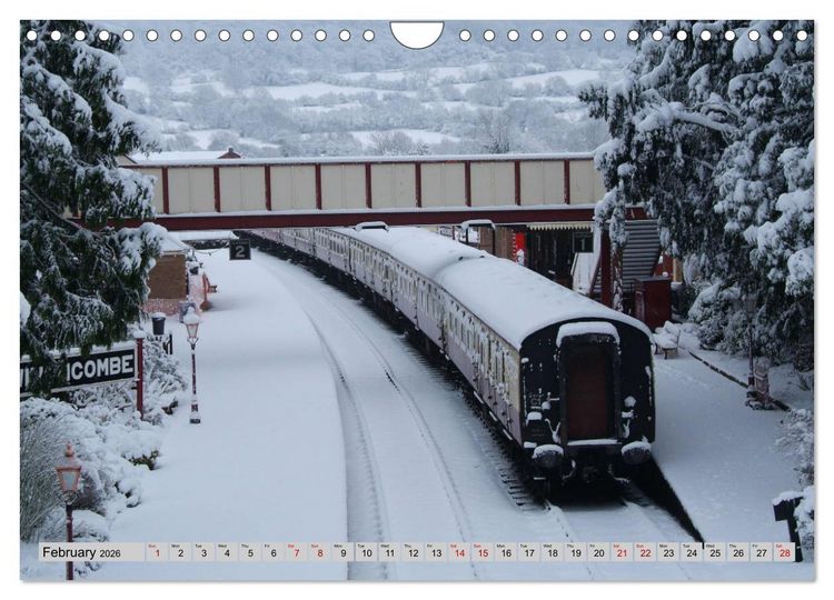 Produktbild: Snow Scenes (Wall Calendar 2026 DIN A4 landscape), CALVENDO 12 Month Wall Calendar