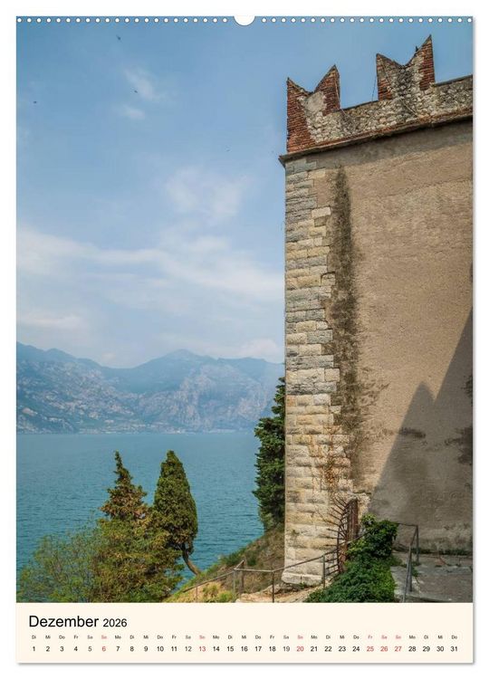 Produktbild: GARDASEE Orte am bezaubernden Ostufer (hochwertiger Premium Wandkalender 2026 DIN A2 hoch), Kunstdruck in Hochglanz
