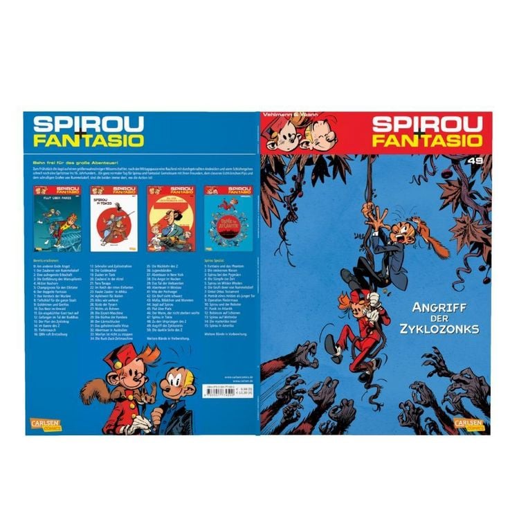 Produktbild: Spirou und Fantasio 49: Angriff der Zyklozonks