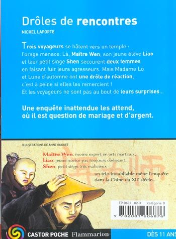 Produktbild: Ma&icirc;tre Wen tome 2 : Dr&ocirc;les de rencontres
