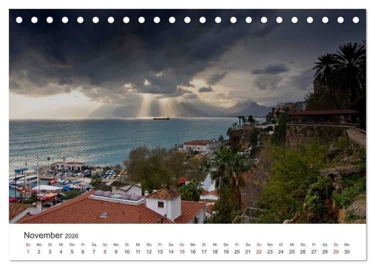 Produktbild: T&uuml;rkei-Impressionen (Tischkalender 2026 DIN A5 quer), CALVENDO Monatskalender