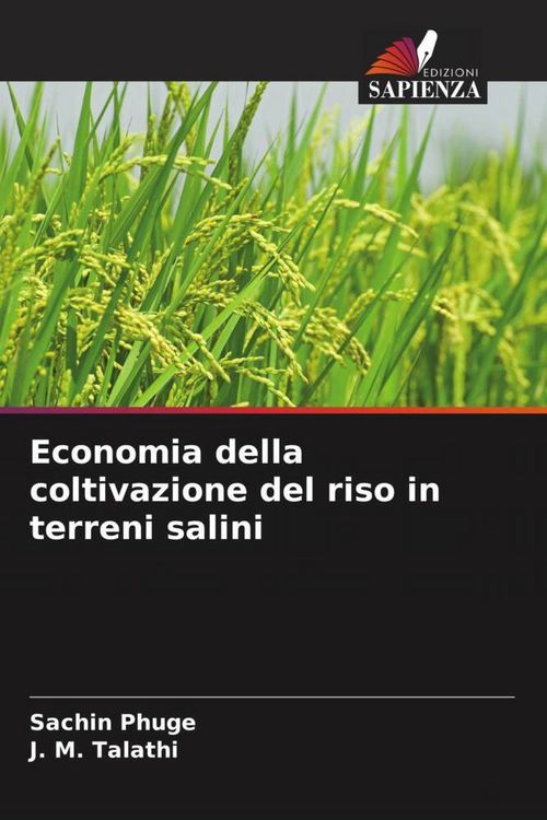 Produktbild: Economia della coltivazione del riso in terreni salini