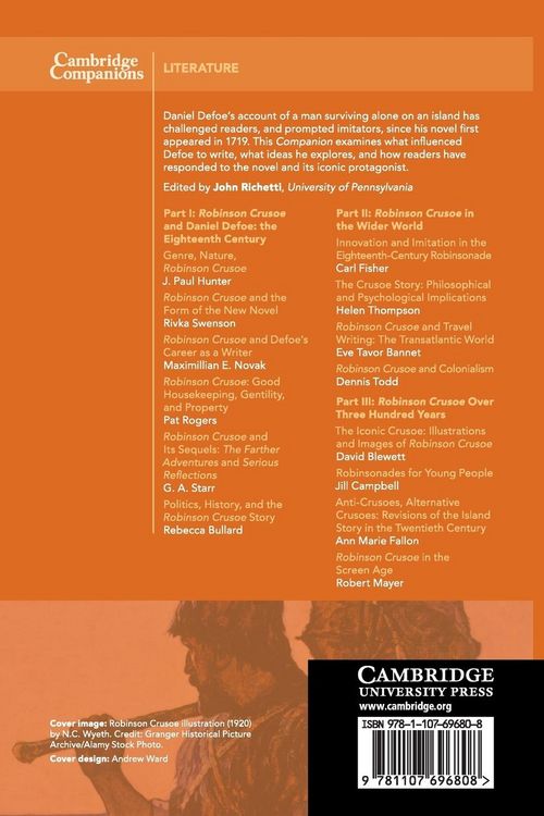 Produktbild: The Cambridge Companion to "Robinson Crusoe"