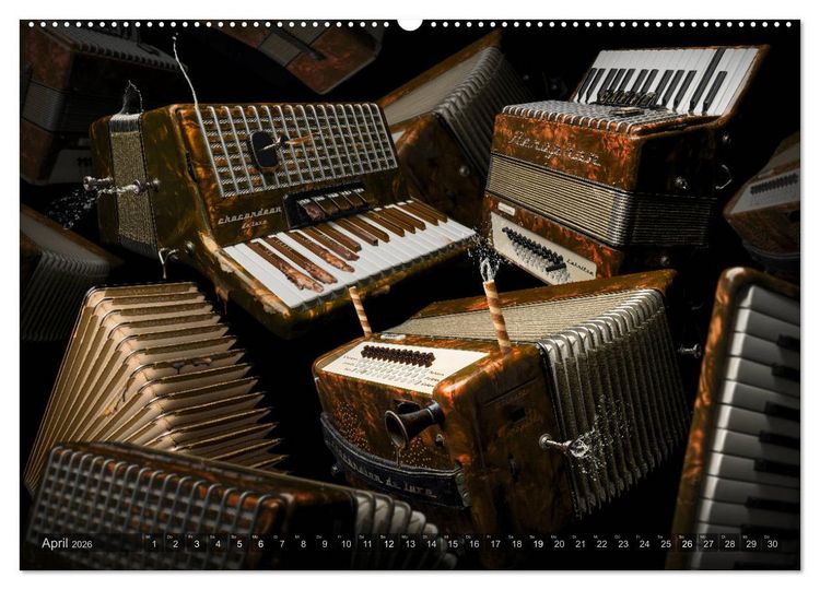 Produktbild: Musica fant&aacute;sia - Die wundersame Welt des Fotok&uuml;nstlers Olaf Bruhn (Wandkalender 2026 DIN A2 quer), CALVENDO Monatskalender