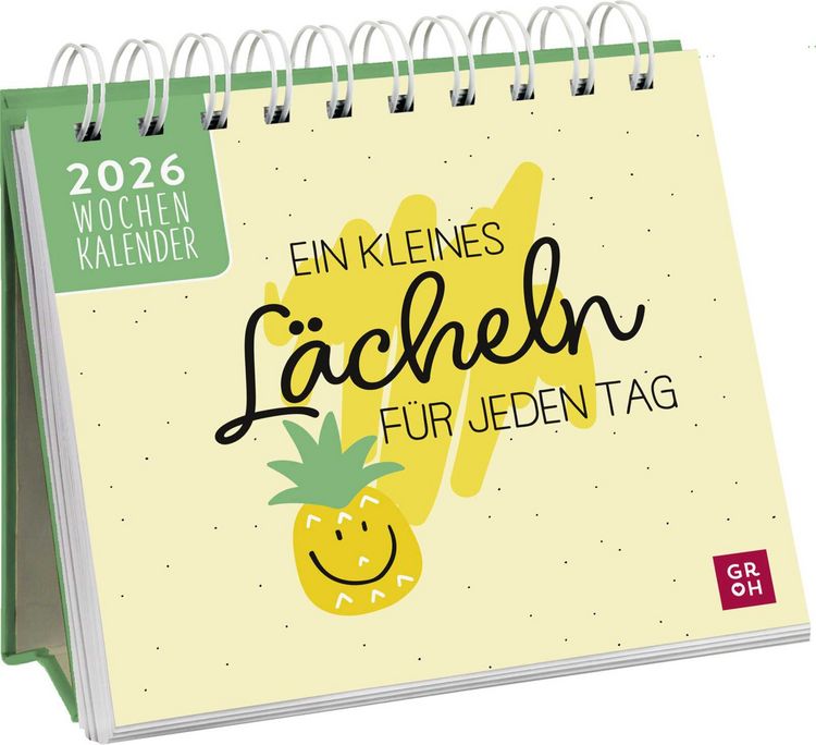 Mini-Wochenkalender Einatmen. Ausatmen. Lächeln. 2024: Kleiner Tischkalender Voller Inspirationen Für Mehr Entschleunigung Und Freude