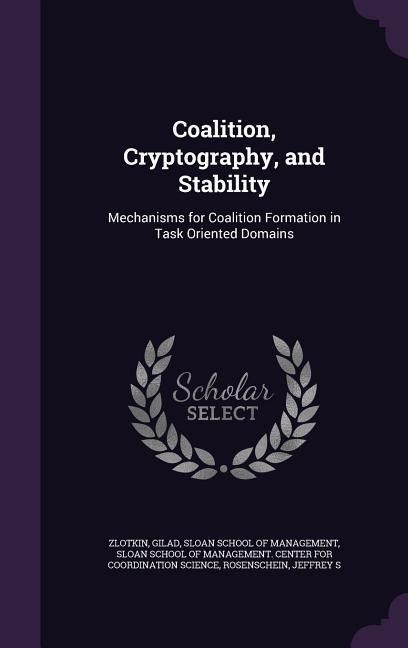 Produktbild: Coalition, Cryptography, and Stability