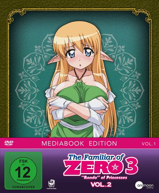 Produktbild: The Familiar of Zero 3: "Rondo" of Princesses (Staffel 3) - Vol. 2 - Limited Mediabook Edition