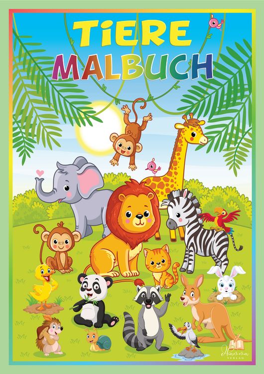 Produktbild: Tiere Malbuch